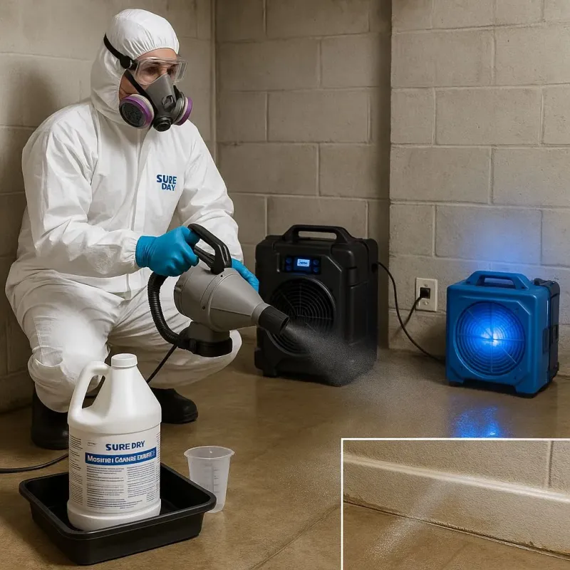 Sanitization and Odor Removal process in Oconee County, GA