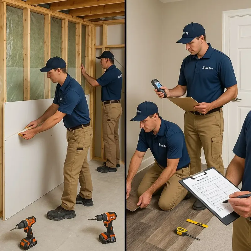 Repairs and Reconstruction process in Oconee County, GA